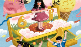 六一漫画图,漫画中的欢乐时光